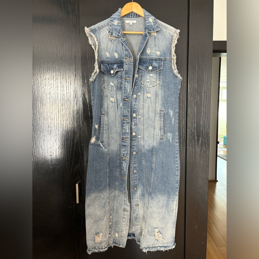 Denim vest